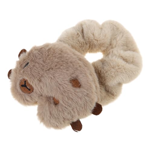 FUXIU Entzückende Cartoon-Capybaras-Haarspange, auffälliger Kopfschmuck für Halloween, Cosplay, Rollenspiele von FUXIU