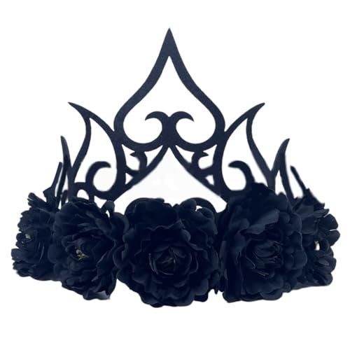 FUXIU Halloween-Blumen-Haarbänder, Kostümpartys, Kopfbedeckung, langlebig, bequemes Haarband für Themenpartys und Rollenspiele von FUXIU