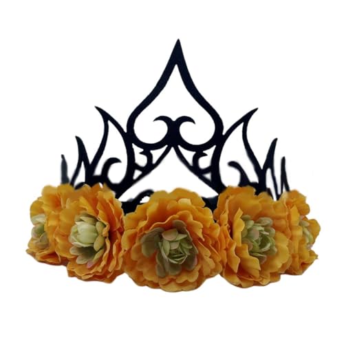 FUXIU Halloween-Blumen-Haarbänder, Kostümpartys, Kopfbedeckung, langlebig, bequemes Haarband für Themenpartys und Rollenspiele FUXIU Halloween-Blumen-Haarbänder, Kostümpartys, Kopfbedeckung, langlebig, bequemes Haarband für Themenpartys und Rollenspiele von FUXIU