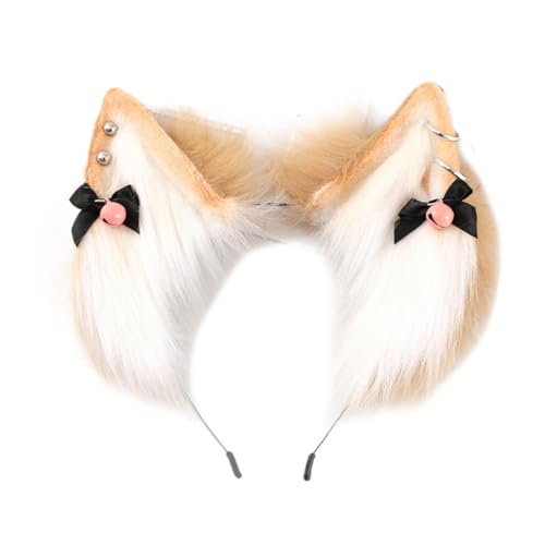 FUXIU Lolitas Katzenohren Stirnbänder Anime Verkleidung Kopfschmuck Rollenspiel Kopfbedeckung für kreative Cosplay Outfits FUXIU Lolitas Katzenohren Stirnbänder Anime Verkleidung Kopfschmuck Rollenspiel Kopfbedeckung für kreative Cosplay Outfits von FUXIU