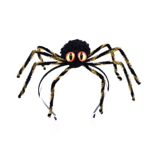 FUXIU Lustiges Araneid Stirnband Geburtstag Party Cosplay Spiderling Kopfbedeckung Haarschmuck Halloween Kostüm Haarband FUXIU Lustiges Araneid Stirnband Geburtstag Party Cosplay Spiderling Kopfbedeckung Haarschmuck Halloween Kostüm Haarband von FUXIU