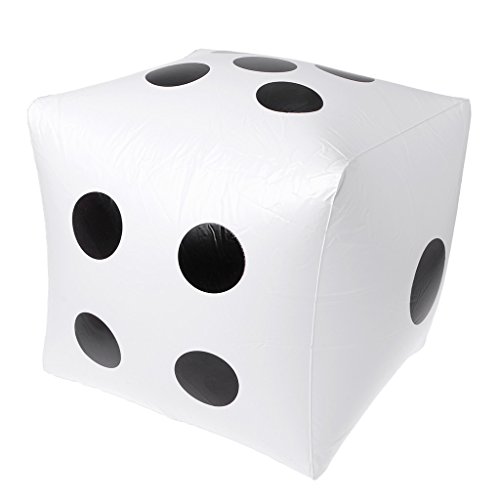 FUXIU Neuheit Party Aufblasbare PVC Für Riesen Würfel 30 Cm/12'' Lustige Spiel Würfel Party Requisiten Spielzeug Urlaub Familie Sammeln Spiel Supp FUXIU Neuheit Party Aufblasbare PVC Für Riesen Würfel 30 Cm/12'' Lustige Spiel Würfel Party Requisiten Spielzeug Urlaub Familie Sammeln Spiel Supp von FUXIU