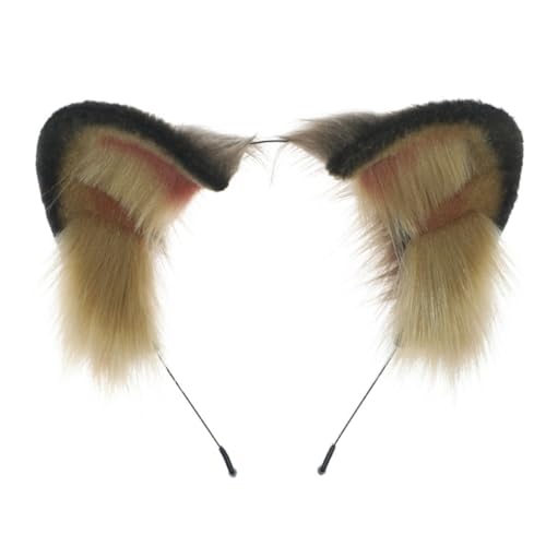 FUXIU Ohrform Haarband Musik Festivals Anime Charakter Stirnband Erwachsene Plüsch Kopfschmuck Karneval Cosplay Requisiten Unisex FUXIU Ohrform Haarband Musik Festivals Anime Charakter Stirnband Erwachsene Plüsch Kopfschmuck Karneval Cosplay Requisiten Unisex von FUXIU