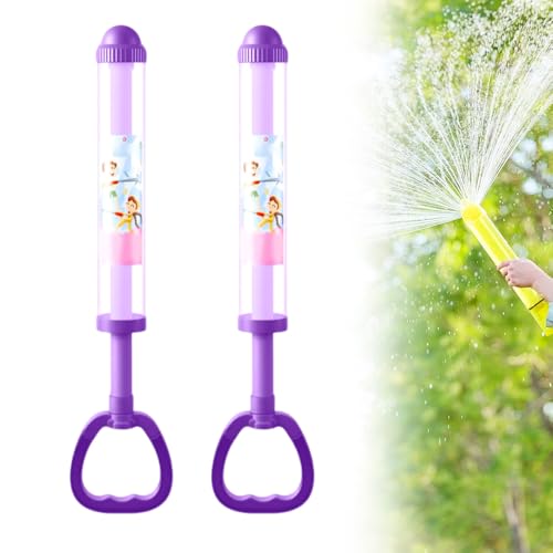 2025 Neu Fireworks Water Gun, Wasserpistole, Wasserspielzeug Kinder Outdoor, Romantische Feuerwerk Water Squirter, Outdoor Spielzeug zum Baden, Pool, Party (4, Lila) von FUXNGZI