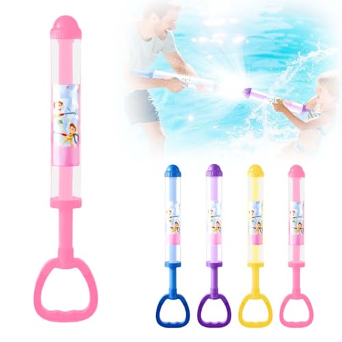 Fireworks Water Gun, 2025 Neu Wasserpistole, Wasserspielzeug Kinder Outdoor, Romantische Feuerwerk Water Squirter, Outdoor Spielzeug zum Baden, Pool, Party (2, Rosa) von FUXNGZI