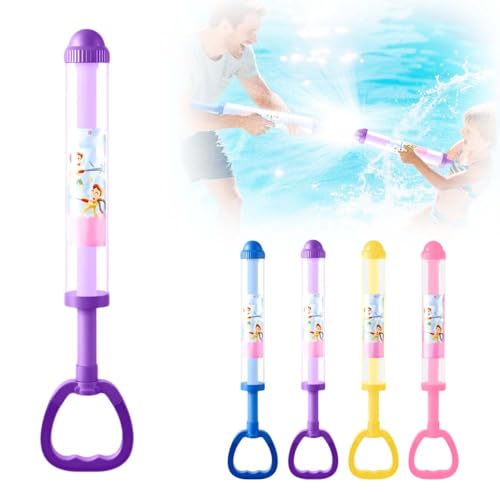 Fireworks Water Gun, 2025 Neu Wasserpistole, Wasserspielzeug Kinder Outdoor, Romantische Feuerwerk Water Squirter, Outdoor Spielzeug zum Baden, Pool, Party (4, Lila) von FUXNGZI