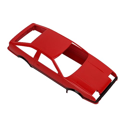 FUZHUI AE86 RC-Auto Im Maßstab 1:18, Hochwertige Kunststoffkarosserie – Schlagfest, Einfache Installation Für Bastler(Rot) von FUZHUI