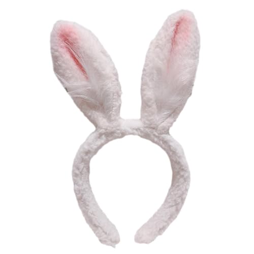 FUZYXIH Lovely Rabbit Hair Hoop Cosplay Animes Character Hair Holder Live Broadcast Cosplay Headwear For Teens Woman Cosplay Headbands For Woman Cosplay Headband Rabbit Ears Shape Halloween Cosplay von FUZYXIH