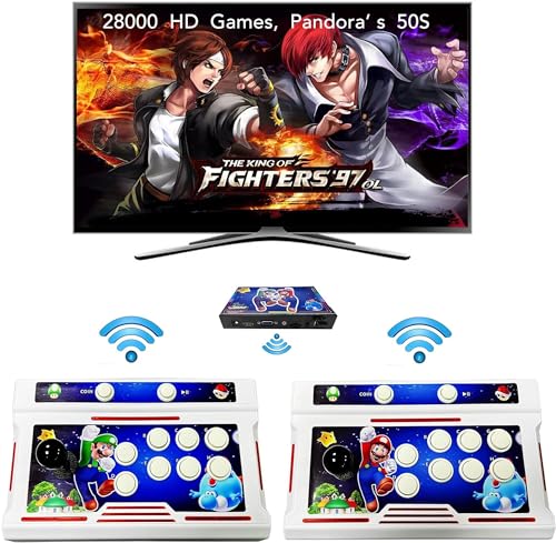 FVBADE 30000 Spiele in 1 70S Pandora Box Arcade Spielekonsole mit Bluetooth-Funktion, kompatibel mit PC, Projektor und TV, 3D-Spieler, Kategorie 4 Spieler, Lieblingsliste, Speichern, Suche, FVBADE 30000 Spiele in 1 70S Pandora Box Arcade Spielekonsole mit Bluetooth-Funktion, kompatibel mit PC, Projektor und TV, 3D-Spieler, Kategorie 4 Spieler, Lieblingsliste, Speichern, Suche, von FVBADE