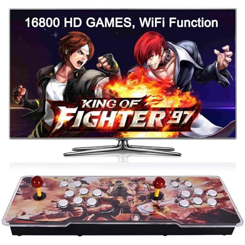 FVBADE Pandora-Box, Arcade-Spielkonsole, WLAN-Funktion, um weitere Spiele hinzuzufügen, kompatibel mit PC, Projektor und TV, 3D-Spiele, 4 Spieler, Kategorie, Favoritenliste, Speichern/Suchen/Ocu FVBADE Pandora-Box, Arcade-Spielkonsole, WLAN-Funktion, um weitere Spiele hinzuzufügen, kompatibel mit PC, Projektor und TV, 3D-Spiele, 4 Spieler, Kategorie, Favoritenliste, Speichern/Suchen/Ocu von FVBADE