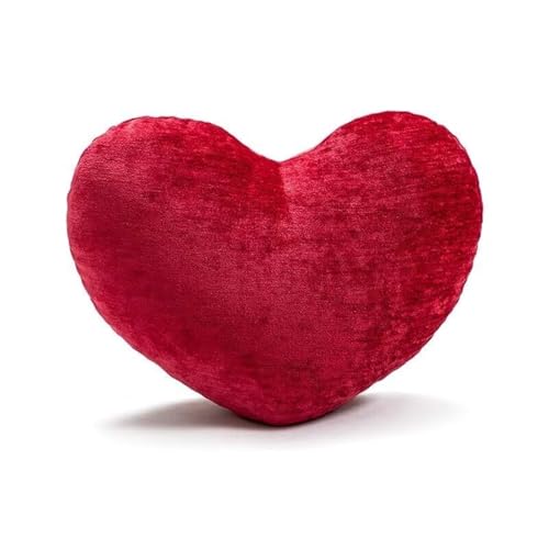 FVCTGHZ Weihnachtskissen, rundes Kissen, Kissen in Zuckerstangenform, dekoratives süßes lustiges Kissen(Red-Heart) von FVCTGHZ