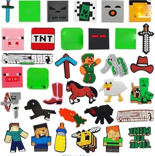 FVGYITG 116 Stück Gaming-Partytütenfüller, Gamer-Partygeschenke mit Gaming-Schlüsselanhänger, Cartoon-Aufkleber, Gaming-Silikon-Armbänder, Minenarbeiter-Party, Gamer-Liebhaber, Zubehör für Kinder und FVGYITG 116 Stück Gaming-Partytütenfüller, Gamer-Partygeschenke mit Gaming-Schlüsselanhänger, Cartoon-Aufkleber, Gaming-Silikon-Armbänder, Minenarbeiter-Party, Gamer-Liebhaber, Zubehör für Kinder und von FVGYITG