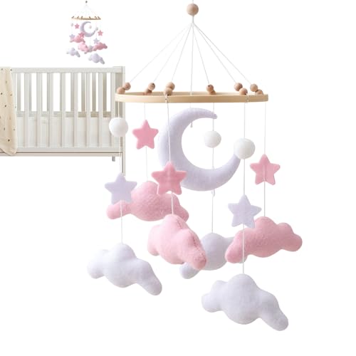 FVPKYUR Beistellbett Spielzeug Fürs Kinderzimmer | Wolken Spielbogen Für Stubenwagen | Filz Spielzeug Beruhigend Für Kinder FVPKYUR Beistellbett Spielzeug Fürs Kinderzimmer | Wolken Spielbogen Für Stubenwagen | Filz Spielzeug Beruhigend Für Kinder von FVPKYUR