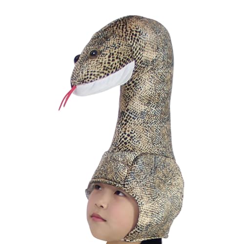 FVPKYUR Jahr des Schlangenhutes,2025 Neujahrsschlangenhut | Niedlicher weicher Festival-Schlangenkopfschmuck Cosplay-Hut - Neujahrs-Kostümzubehör, Feiertags-Verkleidungszubehör für Festivals, FVPKYUR Jahr des Schlangenhutes,2025 Neujahrsschlangenhut | Niedlicher weicher Festival-Schlangenkopfschmuck Cosplay-Hut - Neujahrs-Kostümzubehör, Feiertags-Verkleidungszubehör für Festivals, von FVPKYUR