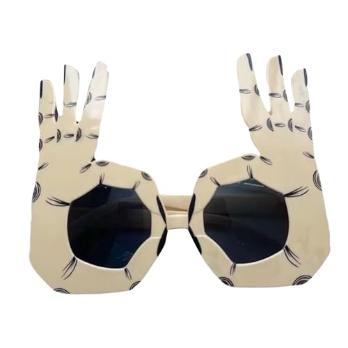 FVPKYUR Lustige Brillen Für Erwachsene - Originelle Brille Für Fotos Kurzvideos Interaktive Spiele Bühnenauftritte Und Geburtstag - OK-Handgesten-Coole Accessoires Für, Kurzvideos, Geburtstag, FVPKYUR Lustige Brillen Für Erwachsene - Originelle Brille Für Fotos Kurzvideos Interaktive Spiele Bühnenauftritte Und Geburtstag - OK-Handgesten-Coole Accessoires Für, Kurzvideos, Geburtstag, von FVPKYUR