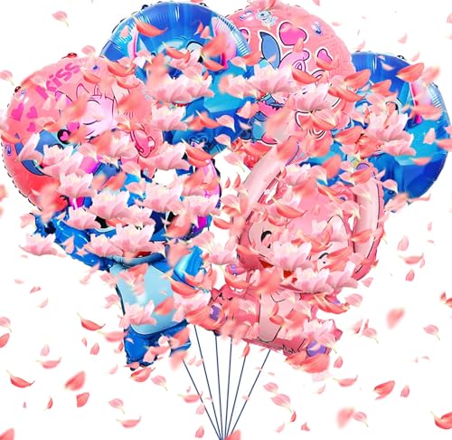 Party Deko, 6 Stück Geburtstag Luftballons, Kindergeburtstag Luftballons, Balloons, Folienballons Geburtstag Set, für Junge und Mädchen Party Dekoration von FXFOOT