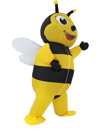 Aufblasbares Bienen kostüm für Erwachsene, Aufblasbare Kostüme für Männer und Frauen, Ganzkörper-Bienenkostüm, Ausgefallene Lustige Bienenkostüme, Weihnachten, Halloween, Aufblaskostüme Aufblasbares Bienen kostüm für Erwachsene, Aufblasbare Kostüme für Männer und Frauen, Ganzkörper-Bienenkostüm, Ausgefallene Lustige Bienenkostüme, Weihnachten, Halloween, Aufblaskostüme von FXICH