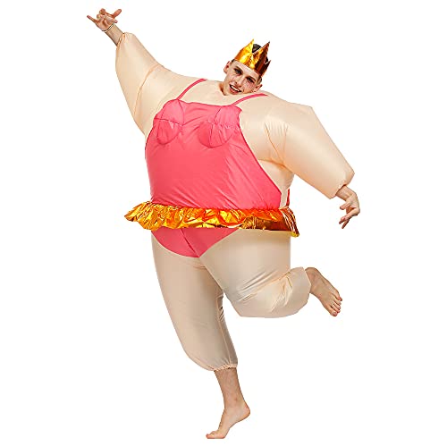 FXICH Inflatable Ballet Dancer Costume Adult, Blow up Costumes for Adult Men And Women, Ballet Dancer Costume Funny Halloween Costumes FXICH Inflatable Ballet Dancer Costume Adult, Blow up Costumes for Adult Men And Women, Ballet Dancer Costume Funny Halloween Costumes von FXICH