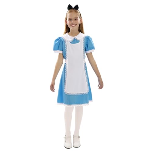 FYASA Alice Kostüm für Mädchen, Größe 7 bis 9 Jahre von FYASA