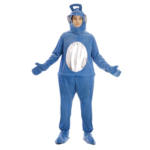 FYASA - Blaues Alienkostüm für Herren, Größe M FYASA - Blaues Alienkostüm für Herren, Größe M von FYASA