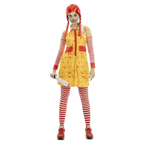 FYASA Killer Clown-Kostüm für Damen, Größe S von FYASA