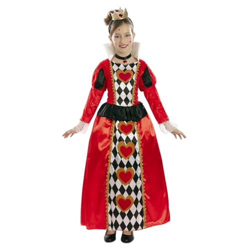 FYASA Königin-Kostüm für Mädchen, Größe 7 bis 9 Jahre von FYASA