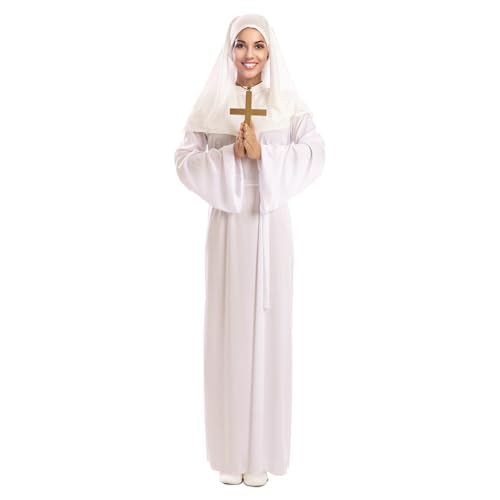 FYASA Nonnen-Kostüm für Damen, Größe XL von FYASA