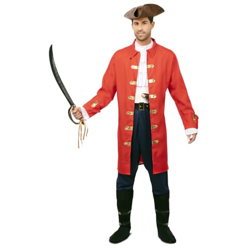 FYASA Piratenkapitän-Kostüm für Herren, Größe S von FYASA