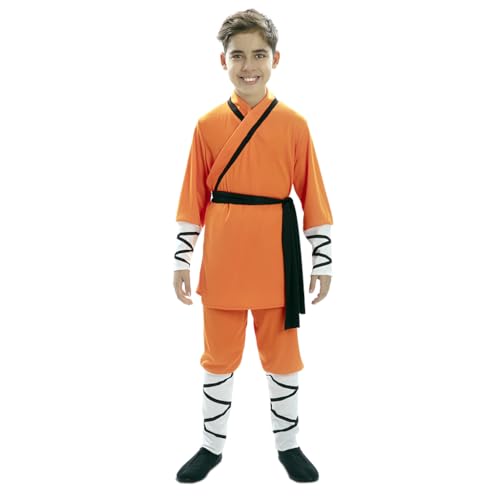 FYASA Shaolin-Meister-Kostüm für Kinder, Größe 7 bis 9 Jahre von FYASA