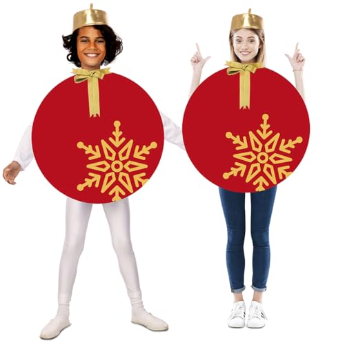 FYASA Weihnachtskugel-Kostüm für Kinder, Größe 7-9 Jahre von FYASA