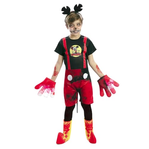FYASA Zombie-Maus-Kostüm für Kinder, Größe 7 bis 9 Jahre von FYASA