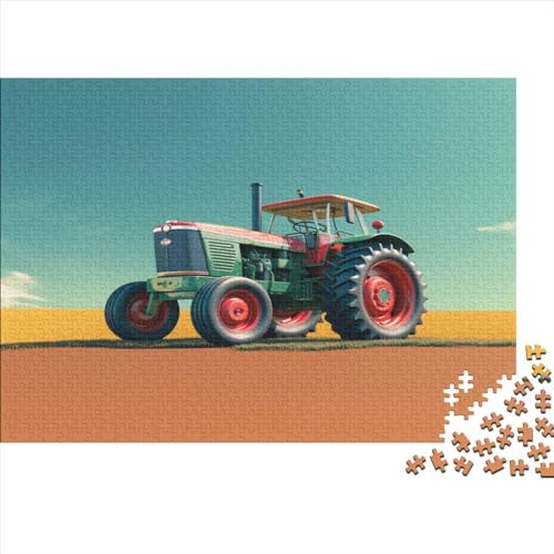 Traktor Puzzle 1000pcs (75x50cm) Erwachsene Auto Puzzle,Home Decor von FYBOADEH