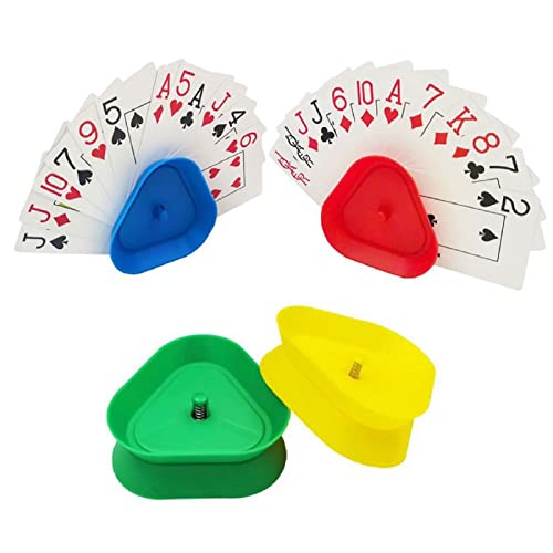 FYBlossom 4pcs Spielkartenhalter Kartenspiele Kartenhalter Kind für Behinderte, Kartenständer Spielkartenständer Karten Spielen ohne Hände Kinder Dreieck Spielkarten Halter,Größe:ca.8,6 x 8,2 x 2,5cm FYBlossom 4pcs Spielkartenhalter Kartenspiele Kartenhalter Kind für Behinderte, Kartenständer Spielkartenständer Karten Spielen ohne Hände Kinder Dreieck Spielkarten Halter,Größe:ca.8,6 x 8,2 x 2,5cm von FYBlossom