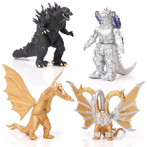 FYDZBSL Godzillai Figuren Set,Godzillai Statue, Cartoon Modell Spielzeug,für Kinder Jungen mädchen ab 3 Jahre 4pcs FYDZBSL Godzillai Figuren Set,Godzillai Statue, Cartoon Modell Spielzeug,für Kinder Jungen mädchen ab 3 Jahre 4pcs von FYDZBSL