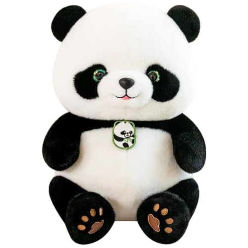 FYDZBSL Panda Stofftier Plüsch, 36cm Panda Kuscheltier, Niedliches Panda Plüschtier, schwarzes Panda-Stofftier, Panda Plüsch, Geeignet für Kinder Erwachsene Geburtstag Weihnachten Geschenk FYDZBSL Panda Stofftier Plüsch, 36cm Panda Kuscheltier, Niedliches Panda Plüschtier, schwarzes Panda-Stofftier, Panda Plüsch, Geeignet für Kinder Erwachsene Geburtstag Weihnachten Geschenk von FYDZBSL