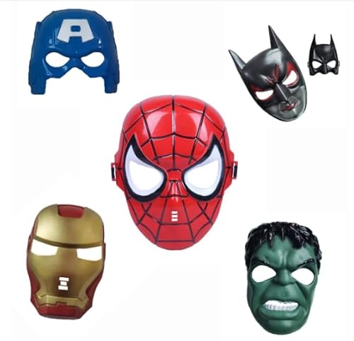 FYDZBSL Superrheldenn Maske,Cosplay Thema Geburtstage Masken Halloween Kostüm Partymasken, für Kinder für Mädchen Junge Geburtstage Karneval Maskerade Rollenspiel FYDZBSL Superrheldenn Maske,Cosplay Thema Geburtstage Masken Halloween Kostüm Partymasken, für Kinder für Mädchen Junge Geburtstage Karneval Maskerade Rollenspiel von FYDZBSL