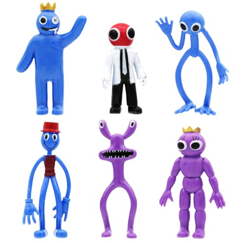 Mini Figuren Set, 6 Stücke rainbow Freunde Figures Deko, Kinder Tortendeko Spielzeug, Ornamente Cartoon Dekoration, für Kinder Mädchen Junge Geburtstags Cake Toppers Sammlerstücke Ornamente Mini Figuren Set, 6 Stücke rainbow Freunde Figures Deko, Kinder Tortendeko Spielzeug, Ornamente Cartoon Dekoration, für Kinder Mädchen Junge Geburtstags Cake Toppers Sammlerstücke Ornamente von FYDZBSL