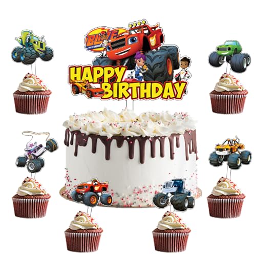 7 Pcs Monster T-rucks Tortendeko,Monster T-rucks Cake Decoration,Monster T-rucks Kuchen Deko,Monster T-rucks Cake Toppers,Kuchendeko,Geburtstagdekoration für Kinder Geeignet 7 Pcs Monster T-rucks Tortendeko,Monster T-rucks Cake Decoration,Monster T-rucks Kuchen Deko,Monster T-rucks Cake Toppers,Kuchendeko,Geburtstagdekoration für Kinder Geeignet von FYFLYMT