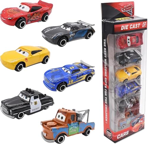 FYFLYMT MccQueen Auto,MccQueen Cars Spielzeug,6Pcs MccQueen Autos Kinder,MccQueen Mini Auto,Creative Kinderspielzeug Set,für 3-12 Jahre Jungen Mädchen Kinder FYFLYMT MccQueen Auto,MccQueen Cars Spielzeug,6Pcs MccQueen Autos Kinder,MccQueen Mini Auto,Creative Kinderspielzeug Set,für 3-12 Jahre Jungen Mädchen Kinder von FYFLYMT