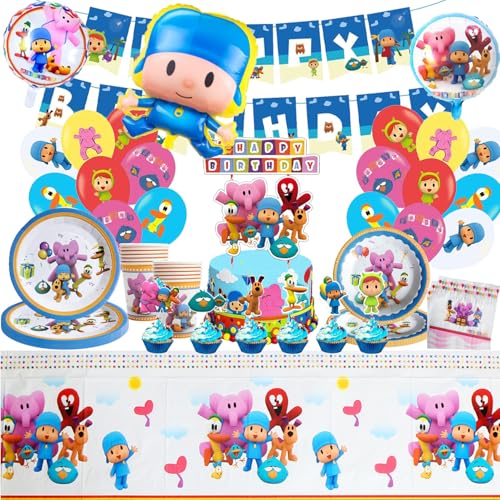 Pocoy Geburtstag Deko,Pocoy Partygeschirr Set,Pocoy Party Deko kindergeburtstag,EnthaltenPocoy Tischdecke, Pappteller, Banner ,Geburtstagsdeko Party Set für 10 Personen Pocoy Geburtstag Deko,Pocoy Partygeschirr Set,Pocoy Party Deko kindergeburtstag,EnthaltenPocoy Tischdecke, Pappteller, Banner ,Geburtstagsdeko Party Set für 10 Personen von FYFLYMT