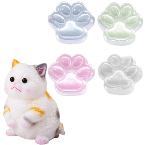 1 Stück Kätzchen Stress Relief Toy und 4 x Squishy Spielzeug Mini Katzenpfoten, Squeeze Spielzeug, Montessori Sensorisches Quetschspielzeug für Autismus Spielzubehör 1 Stück Kätzchen Stress Relief Toy und 4 x Squishy Spielzeug Mini Katzenpfoten, Squeeze Spielzeug, Montessori Sensorisches Quetschspielzeug für Autismus Spielzubehör von FYJCXCMP