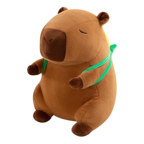 FYJCXCMP Capybara Plüschtier Kuscheltier mit Nrucksack Simulation Kuscheltie Spielzeug Stofftier Geburtstagsgeschenk für Kinder Jungen Mädchen Braun 24cm FYJCXCMP Capybara Plüschtier Kuscheltier mit Nrucksack Simulation Kuscheltie Spielzeug Stofftier Geburtstagsgeschenk für Kinder Jungen Mädchen Braun 24cm von FYJCXCMP