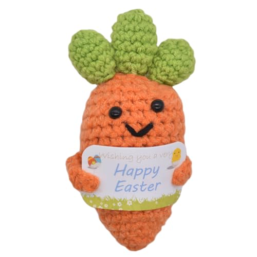 FYJCXCMP Pocket Hug Karotten, Kreative Strickwolle Karotten Puppe mit Positiver Energiekarte, Mutmacher Glücksbringer für Frauen, Glücksbringer Schulanfang - Positive Kartoffel Ersatz FYJCXCMP Pocket Hug Karotten, Kreative Strickwolle Karotten Puppe mit Positiver Energiekarte, Mutmacher Glücksbringer für Frauen, Glücksbringer Schulanfang - Positive Kartoffel Ersatz von FYJCXCMP
