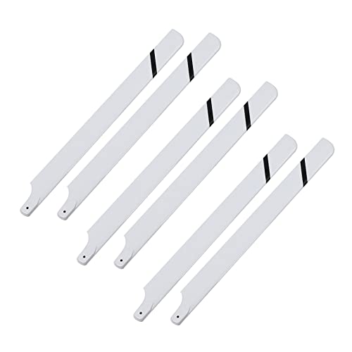 FYOBOT 6X Fiberglas 600mm Hauptblätter für Align Trex 600 RC Hubschrauber UK Stock 77OD von FYOBOT