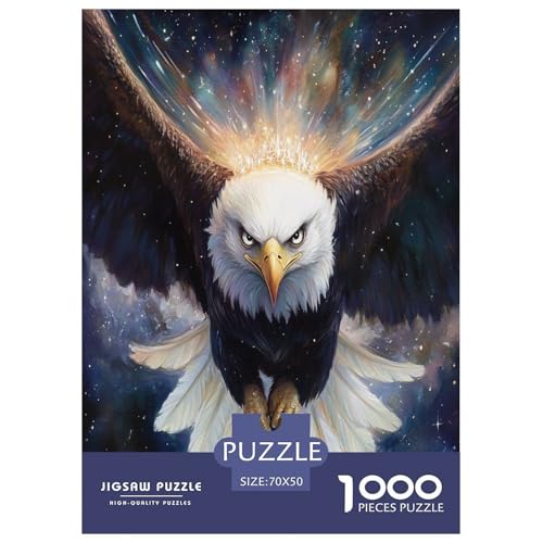 Adler Puzzle 1000-teilige Schwer Puzzle Spielzeug Lernspiel Impossible Herausforderung Spielzeug Für Erwachsene Kinder 70x50cm/1000pcs Adler Puzzle 1000-teilige Schwer Puzzle Spielzeug Lernspiel Impossible Herausforderung Spielzeug Für Erwachsene Kinder 70x50cm/1000pcs von FYQTCIAN