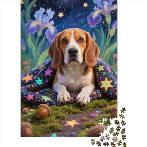 BAdler Holzpuzzle 1000 Teile Für Erwachsene & Jugendliche - Cooles Kunstwerk Unmögliches Puzzle Spielzeug, Pädagogisches Geduldspiel, Premium Geburtstagsgeschenk 1000pcs (75x50cm) von FYQTCIAN