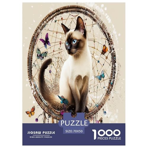 Birman Puzzle 1000 Teile Schwer Puzzle Spielzeug Lernspiel Impossible Herausforderungsspielzeug Für Erwachsene Und Kinder Ab 12 Jahren 70x50cm/1000pcs Birman Puzzle 1000 Teile Schwer Puzzle Spielzeug Lernspiel Impossible Herausforderungsspielzeug Für Erwachsene Und Kinder Ab 12 Jahren 70x50cm/1000pcs von FYQTCIAN