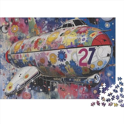 Boot Puzzle 1000-teilige Schwer Puzzle Spielzeug Lernspiel Impossible Herausforderungsspielzeug Für Erwachsene Und Kinder Ab 14 Jahren 1000pcs (75x50cm) von FYQTCIAN