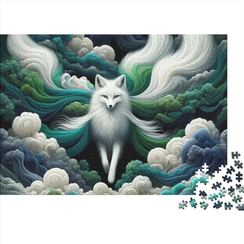 Colorful Fuchses Puzzle 1000 Teile Schwer Puzzle Spielzeug Lernspiel Impossible Herausforderungsspielzeug Für Erwachsene Und Kinder Ab 12 Jahren 1000pcs (75x50cm) von FYQTCIAN