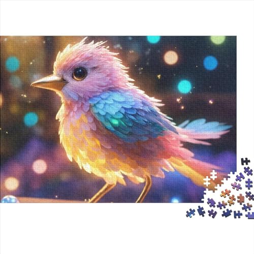 Cute Vögel Puzzles 1000 Teile Schwer Puzzle Spielzeug Lernspiel Impossible CKunstoon Herausforderung Spielzeug Für Erwachsene Kinder 1000pcs (75x50cm) von FYQTCIAN